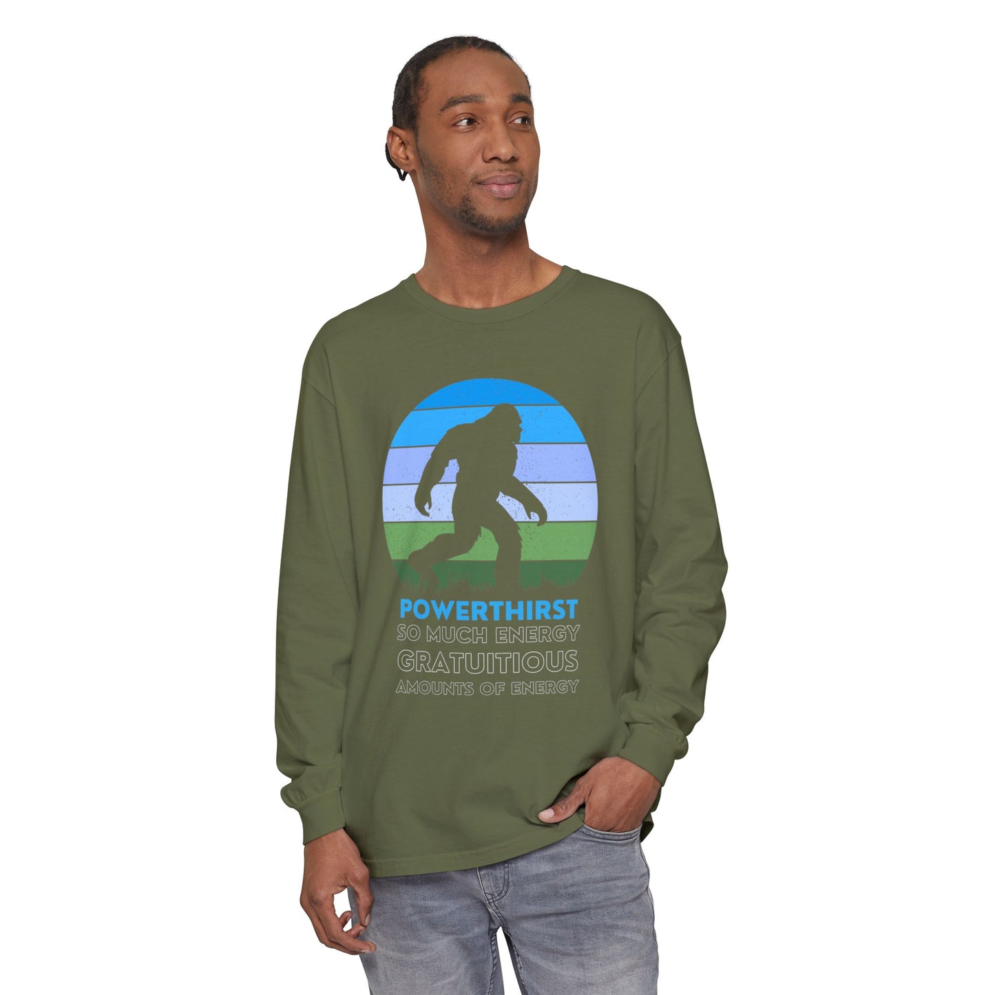 Powerthirst Bigfoot Longsleeve Tee