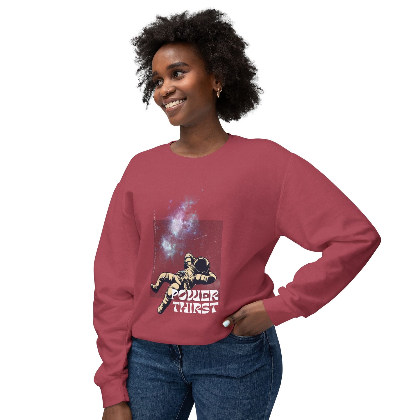 Powerthirst Astronaut Crewneck Sweatshirt