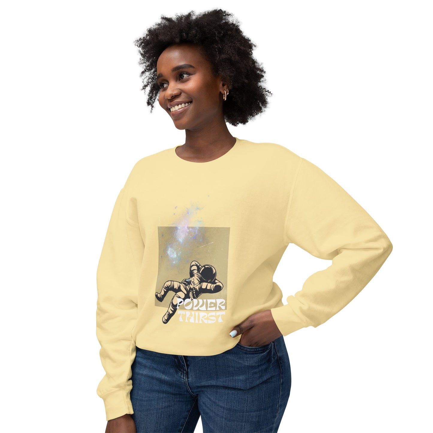 Powerthirst Astronaut Crewneck Sweatshirt