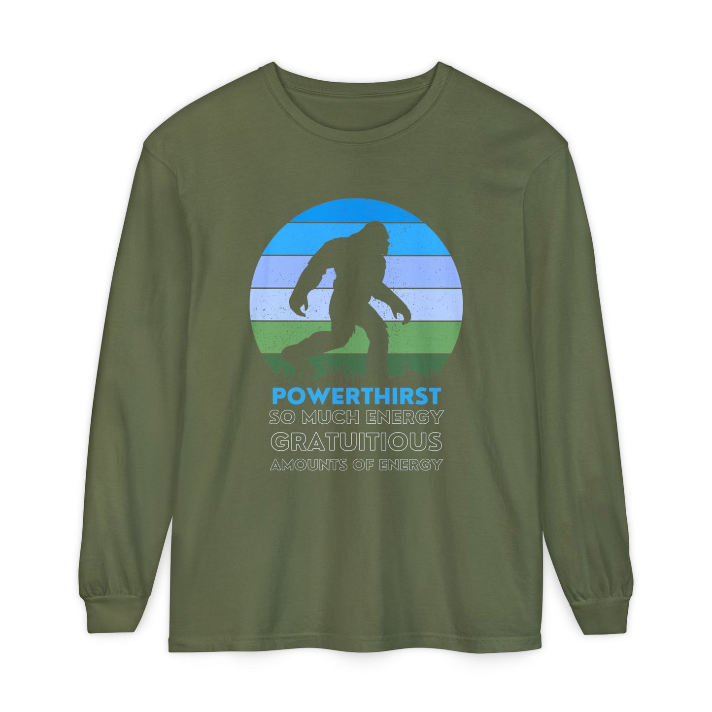 Powerthirst Bigfoot Longsleeve Tee
