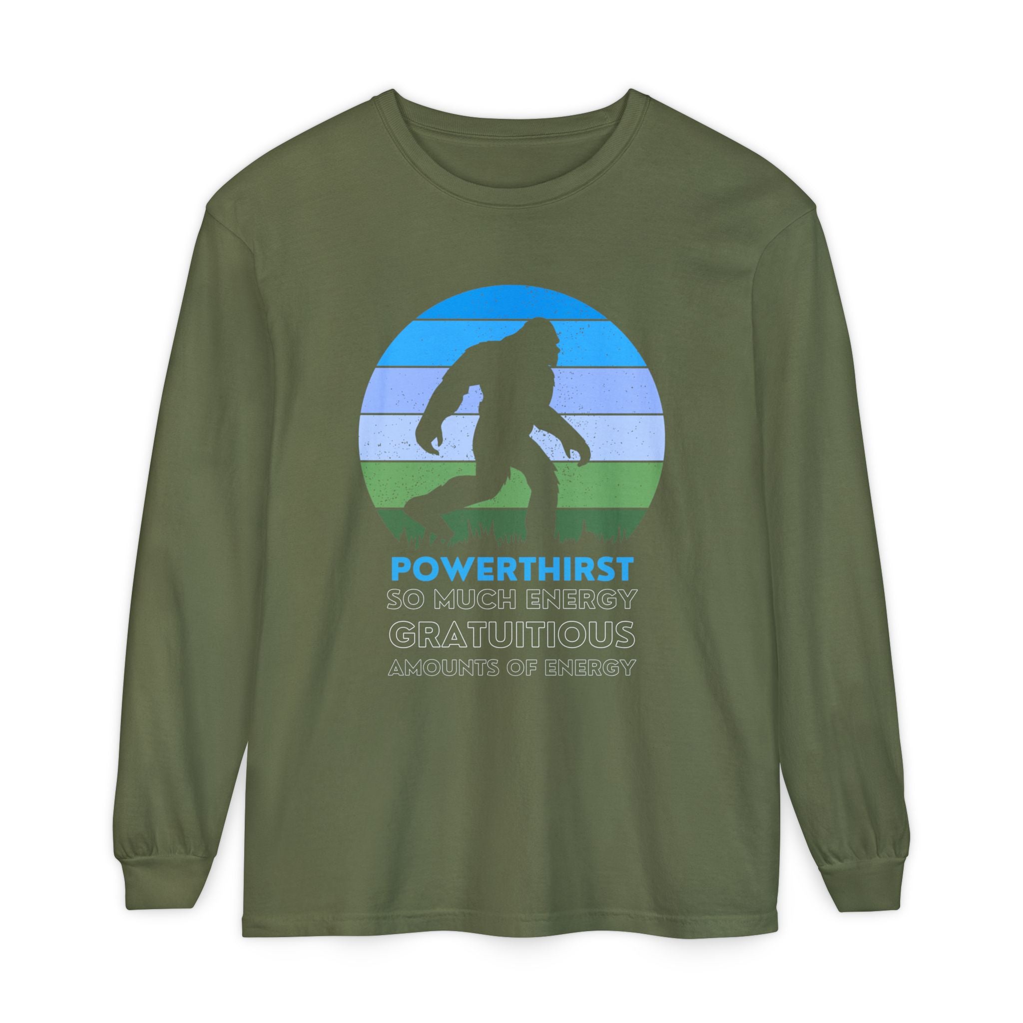 Powerthirst Bigfoot Longsleeve Tee