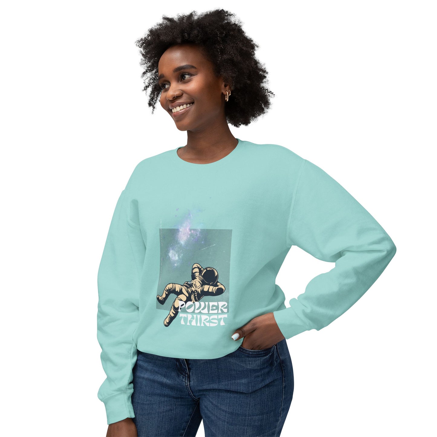 Powerthirst Astronaut Crewneck Sweatshirt