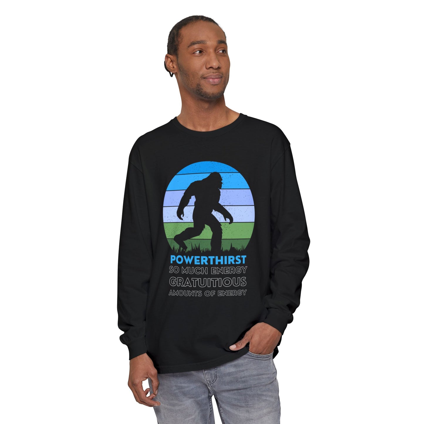 Powerthirst Bigfoot Longsleeve Tee