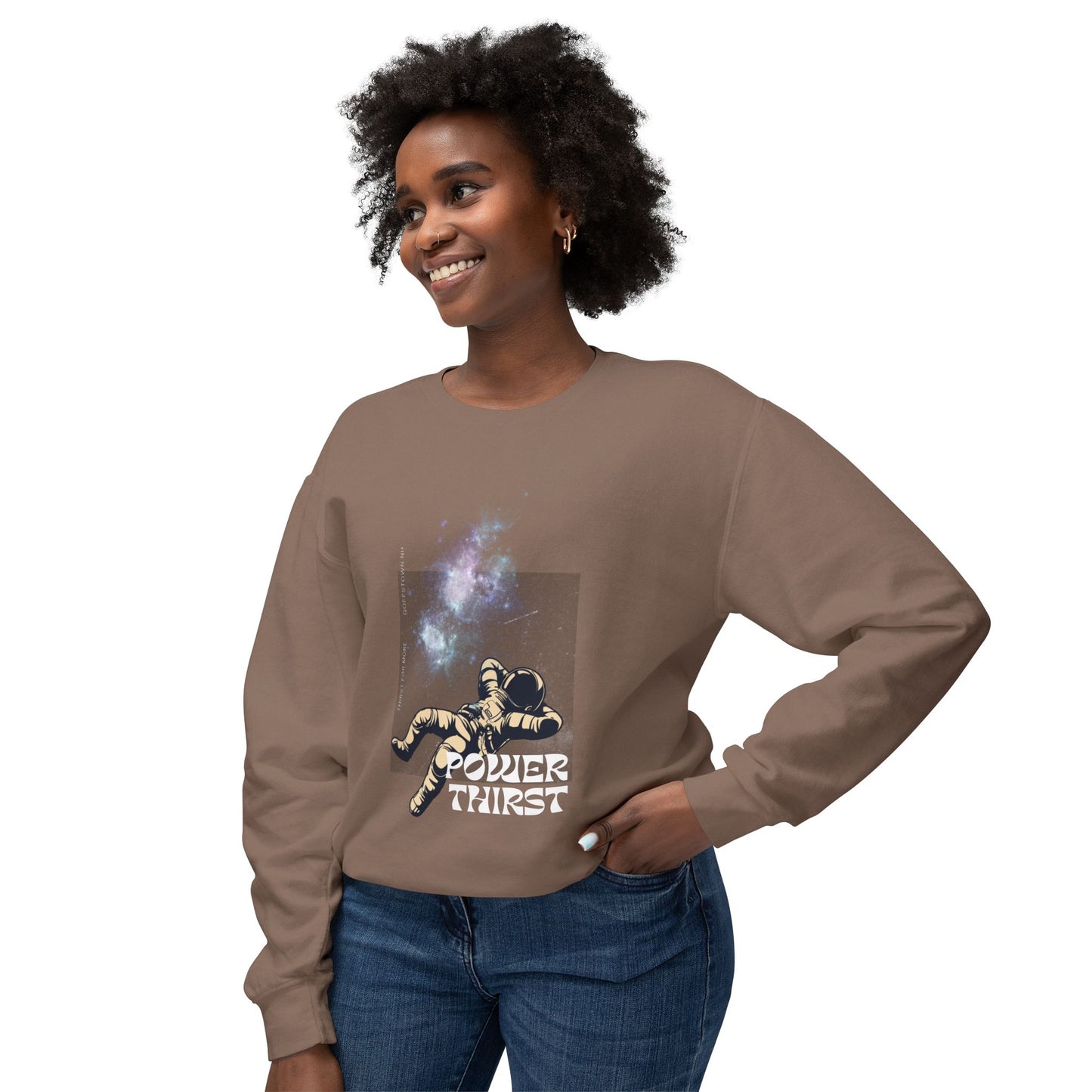 Powerthirst Astronaut Crewneck Sweatshirt